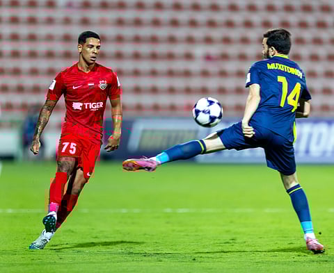 مباراة شباب الأهلي دبي وناساف الأوزبكي