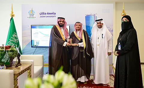 بالصور.. حضور مميز لجامعة جازان في معرض «إبداع 2026»