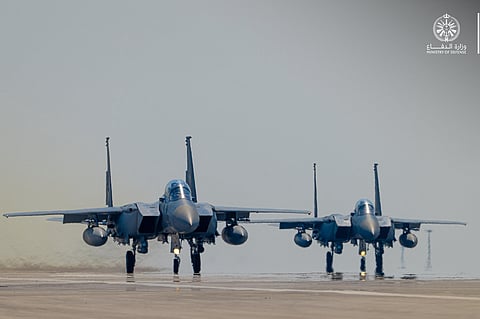 القوات الجوية تواصل تنفيذ مناورات تمرين «رماح النصر 25 - 2» 