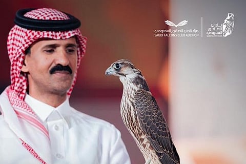 أكثر من 4.5 ميون ريال مبيعات مزاد نادي الصقور السعودي 2025 في 18 ليلة