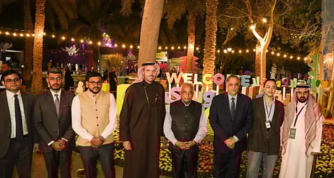  السفير الهندي يزور "أسبوع الثقافة الهندية" بمبادرة "انسجام عالمي 2" في الرياض