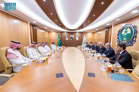 وفد من الإنتربول بطاجيكستان يزور الإنتربول السعودي لبحث التعاون الأمني