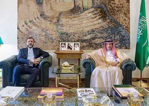  نائب وزير الخارجية يبحث العلاقات الثنائية مع وكيل وزارة الخارجية الإيرانية