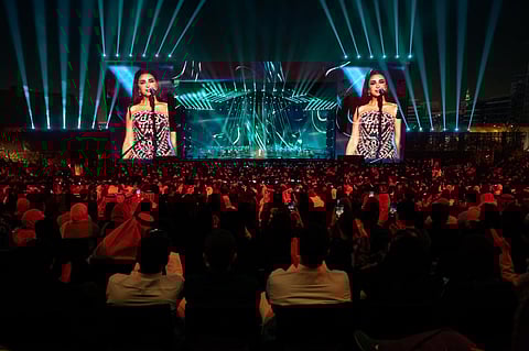 أنغام تتألق في موسم الرياض بعزف عالمي ومفاجأة 31 ديسمبر 