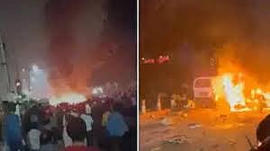 انفجار قرب القلعة الحمراء