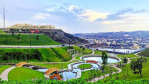  حدائق جازان في الشتاء.. خُضرةٌ تزدانُ بالجمال وتروي فصول السياحة