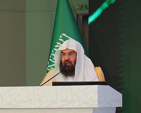 «السديس» يدشّن برنامج «معين» لتحسين جودة الخدمات المقدَّمة لقاصدات المسجد الحرام