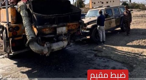 ضبط مقيم مخالف من الجنسية الهندية لتفريغه مواد خرسانية في عسير