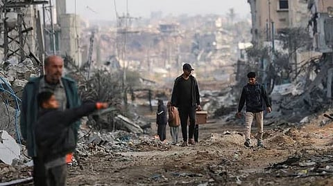 الرئاسة الفلسطينية تطالب بضغط دولي لإدخال البيوت الجاهزة والخيام إلى قطاع غزة