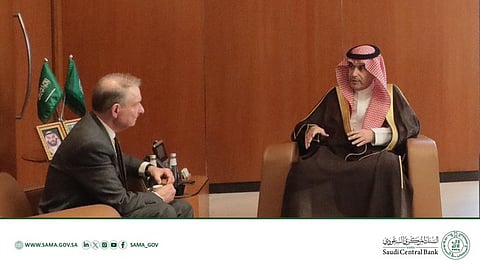 محافظ "ساما" يبحث سُبل تعزيز التعاون مع رئيس هيئة الأوراق المالية والبورصات الأمريكية