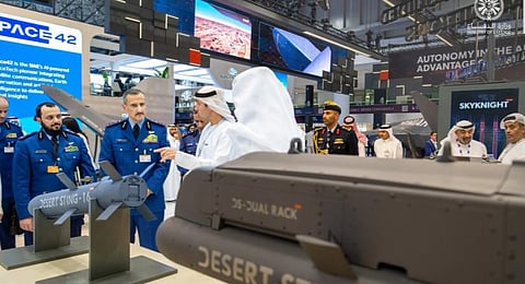 قائد القوات الجوية يترأس وفد وزارة الدفاع في افتتاح معرض دبي للطيران 2025