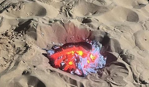 ضبط مواطن لإشعاله النار في غير الأماكن المخصصة لها بمحمية الإمام عبدالعزيز الملكية