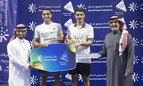  اختتام بطولة كأس النخبة للبادل بعد منافسات 4 أيام