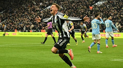  نيوكاسل يونايتد يحقق فوزًا ثمينًا على مانشستر سيتي بالدوري الإنجليزي