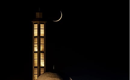  هلال جمادى الآخرة يزيّن سماء الحدود الشمالية