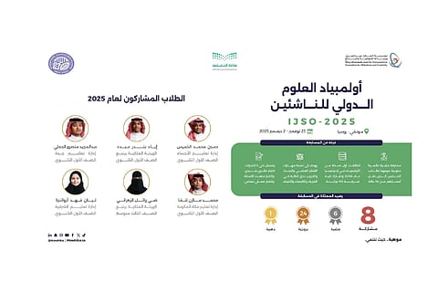 المنتخب السعودي يشارك في أولمبياد العلوم الدولي للناشئين بروسيا