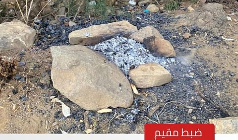 ضبط مواطن لإشعاله النار في غير الأماكن المخصصة بمحمية الإمام فيصل بن تركي الملكية