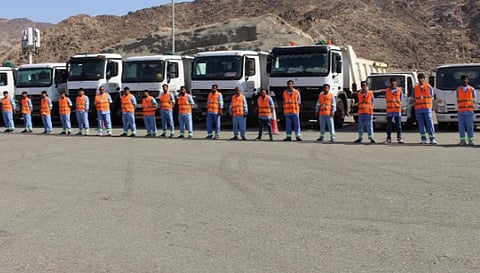 أمانة العاصمة المقدسة تنفذ تجربة لرفع جاهزية التعامل مع مخاطر الأمطار