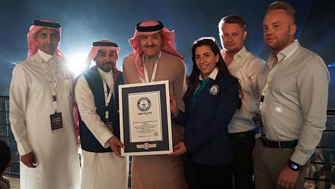 نادي الطيران السعودي يحقق إنجازًا تاريخيًا ويكسر رقمًا قياسيًا عالميًا في غينيس للأرقام القياسية بمعرض الطيران العام 2025 «ساند آند فن»