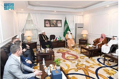 مفتي روسيا يشكر خادم الحرمين وولي العهد على جهودهما في خدمة الإسلام والمسلمين