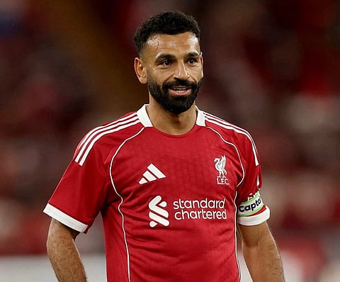 محمد صلاح مهدد بالغياب عن قائمة ليفربول قبل مواجهة إنتر ميلان