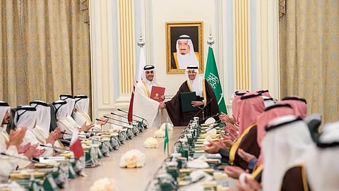 توقيع اتفاقية القطار السريع لربط الرياض والدوحة