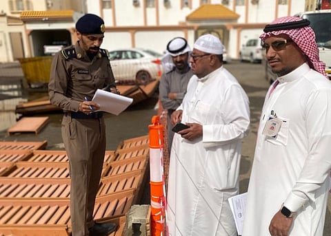 لجنة حصر أضرار الأمطار بينبع تباشر حصر الممتلكات المتضررة  