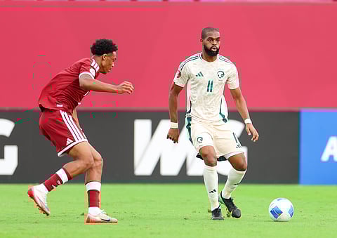 الأخضر يتعادل مع قطر