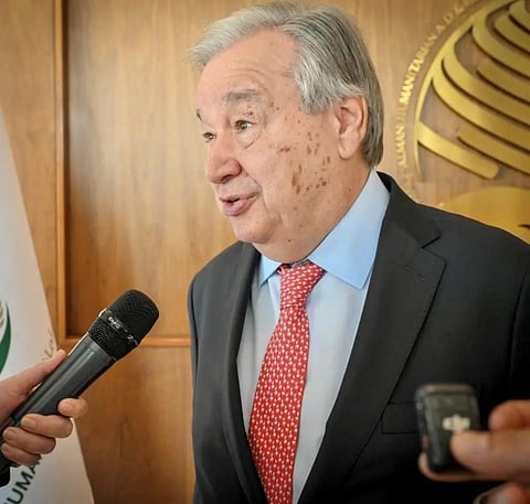 الأمين العام للأمم المتحدة: مركز الملك سلمان للإغاثة يُعد نموذجًا على الكفاءة وجودة الخدمات الإنسانية