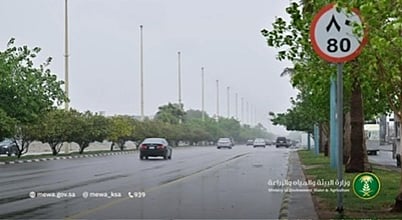 تتصدرها الرياض.. وزارة البيئة ترصد هطول أمطار في 5 مناطق