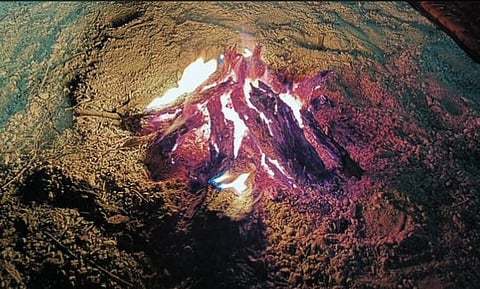 ضبط مواطن أشعل النار في الأماكن غير المخصصة لها بمحمية طويق الطبيعية