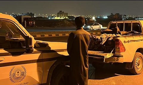 ضبط مخالف لنظام البيئة لنقله الحطب المحلي بالرياض