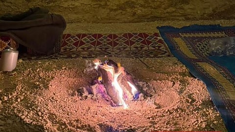 ضبط مواطن مخالف لإشعاله النار في غير الأماكن المخصصة بمحمية طويق الطبيعية