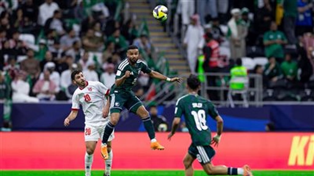 الأردن يفوز المنتخب السعودي ويتأهل