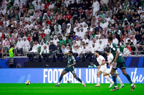 المنتخب السعودي ونظيره الأردني