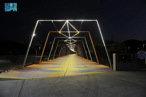  ممشى الورود بنجران.. وجهة حضرية تجذب السكان والزوار