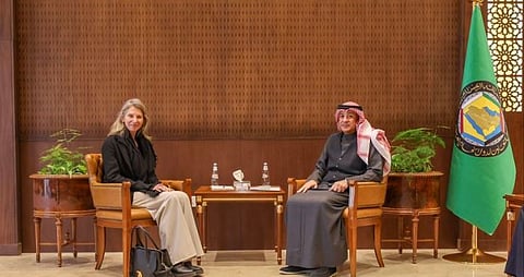 «البديوي» يستعرض مع سفيرة اليونان لدى المملكة سبل العلاقات الخليجية- الأوروبية 