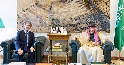 «الخريجي» يستعرض مع مساعد وزير الخارجية الياباني الموضوعات ذات الاهتمام المشترك