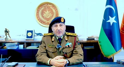 رئيس الأركان التابع للمجلس الرئاسي الليبي محمد الحداد