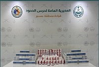 إحباط تهريب 25 ألف قرص خاضع لتنظيم التداول الطبي بعسير