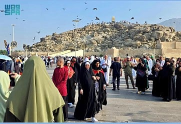 جبل الرحمة متنفس للأهالي ضمن فعاليات شتاء مكة