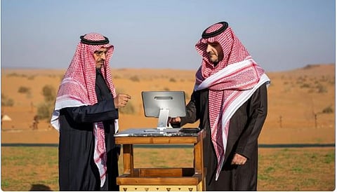 وزير الداخلية يدشّن المشتل المركزي ومحطة أبحاث وإنتاج البذور البرية بمحمية «سلمان الملكية» 