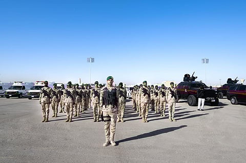  التمرين التعبوي السادس لقطاعات قوى الأمن الداخلي 