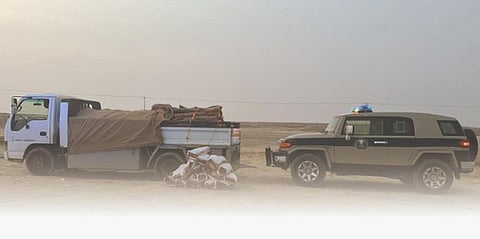 ضبط مواطن بحوزته حطب محلي معروض للبيع في المنطقة الشرقية