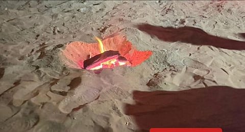 «الأمن البيئي» تضبط مواطنًا لإشعاله النار في غير الأماكن المخصصة لها بمحمية طويق الطبيعية