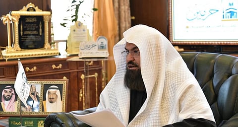 رئيس الشؤون الدينية يطلّع على جهود مجلس الحلقات بالمسجد النبوي