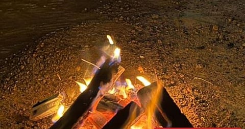 ضبط مواطن لإشعاله النار في غير الأماكن المخصصة له بمنطقة حائل