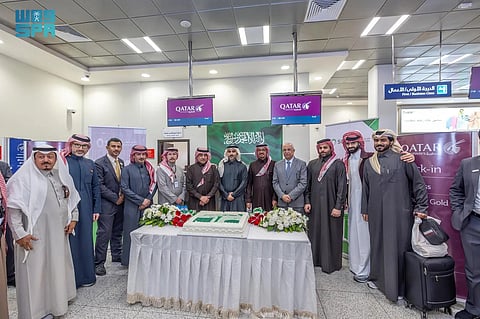 حائل تعزز ربطها الدولي بتدشين أولى رحلات الخطوط الجوية القطرية