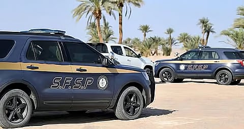 القوات الخاصة للأمن والحماية تنفذ مهامها في سباق «رالي داكار 2026»