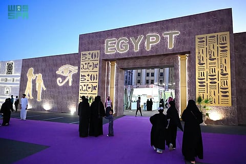  تميّز الجناح المصري بقرية أتاريك العالمية في شتاء مكة المكرمة